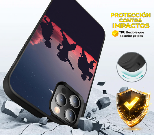 Trio Mortal Tanjiro Inosuke Zenitzu